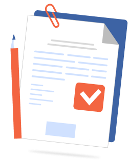 Company registration document illustration Company registration document illustration